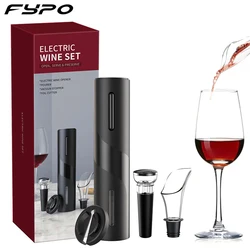 Electric Wine Opener, Rechargeable Automatic Corkscrew， Wine Bottle Opener with Foil Cutter & USB Charging Kitchen Tool Can Open