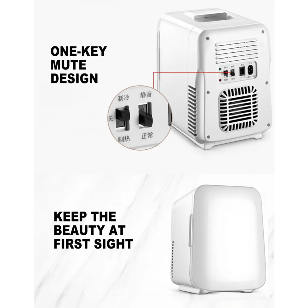 10L Home Dual-purpose Kitchen Refrigerator Fridge Household Frigobar Refrigerator Fridge Freezer Icebox nevera frigobar