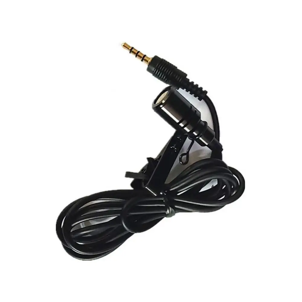 Di Động Clip Ve Áo Lavalier Microphone 3.5Mm Jack Mini Có Dây Mic Condenser Microfono Cho iPhone Điện Thoại Thông Minh Samsung