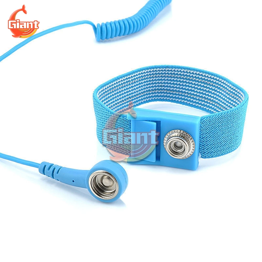Anti Static Wrist Strap Hand with Grounding Wire Welding Work Glo Self Defense Anti Static Bracelet Electrostatic ESD Discharge