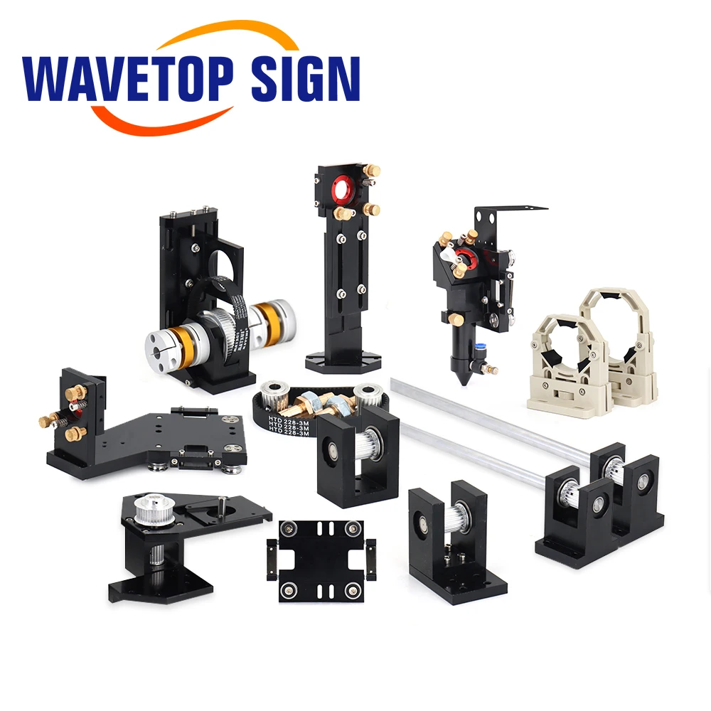 WaveTopSign Set di parti meccaniche kit di guide di scorrimento esterne 1490 1610 pezzi di ricambio per macchina da taglio per incisione Laser CO2