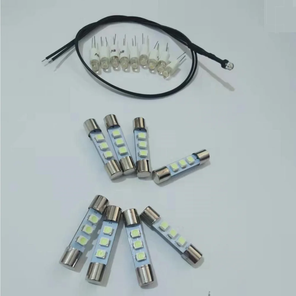 

LAMP KIT(LED VERSION)115B-105B-125-4300-115-105 DIAL 8V-BLUE/TUNER METER