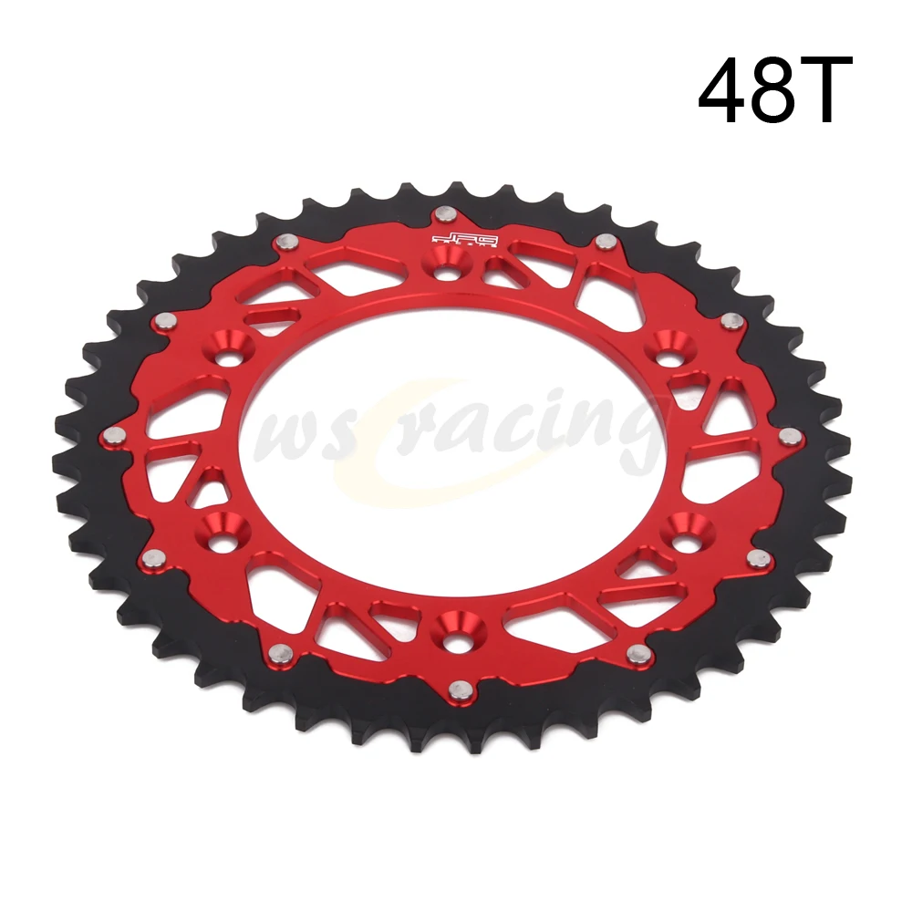 45T 47T 48T 49T 50T 51T 52T Rear Chain Sprocket For Honda CR CRF XR CRM 125 150F 230F 230L 250 250X 250R 400 450R 450X 500 650R