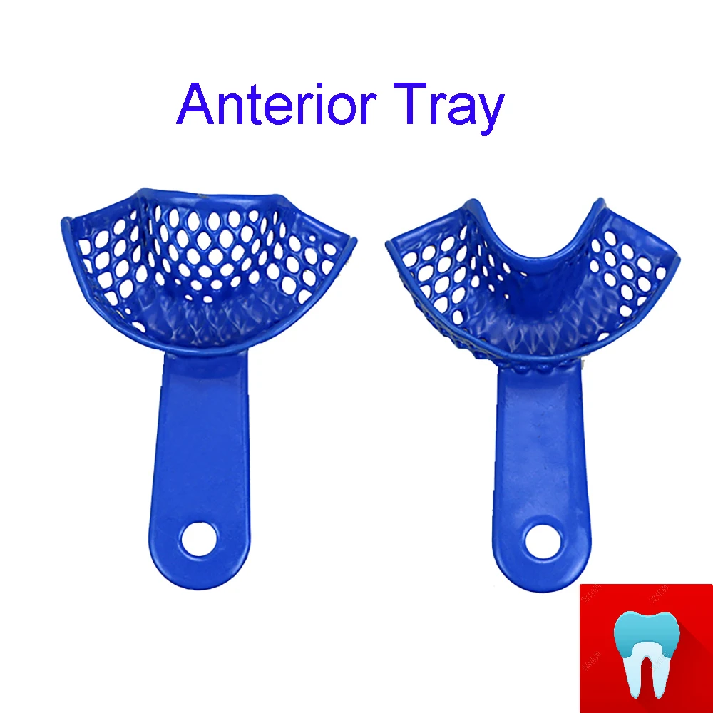 Dental Impression Tray Plastic-Steel Teeth Holders Dentist Instrument Dentistry Materials Dentist Tools