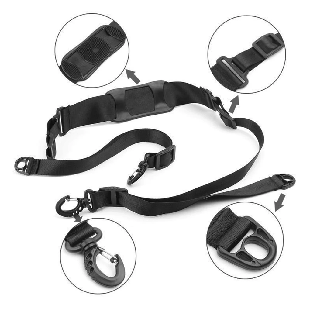Scooter Carrying Strap Adjustable 35kg Scooter Shoulder Belt Nylon Portable Strap Replacement for Xiaomi 1S/M365
