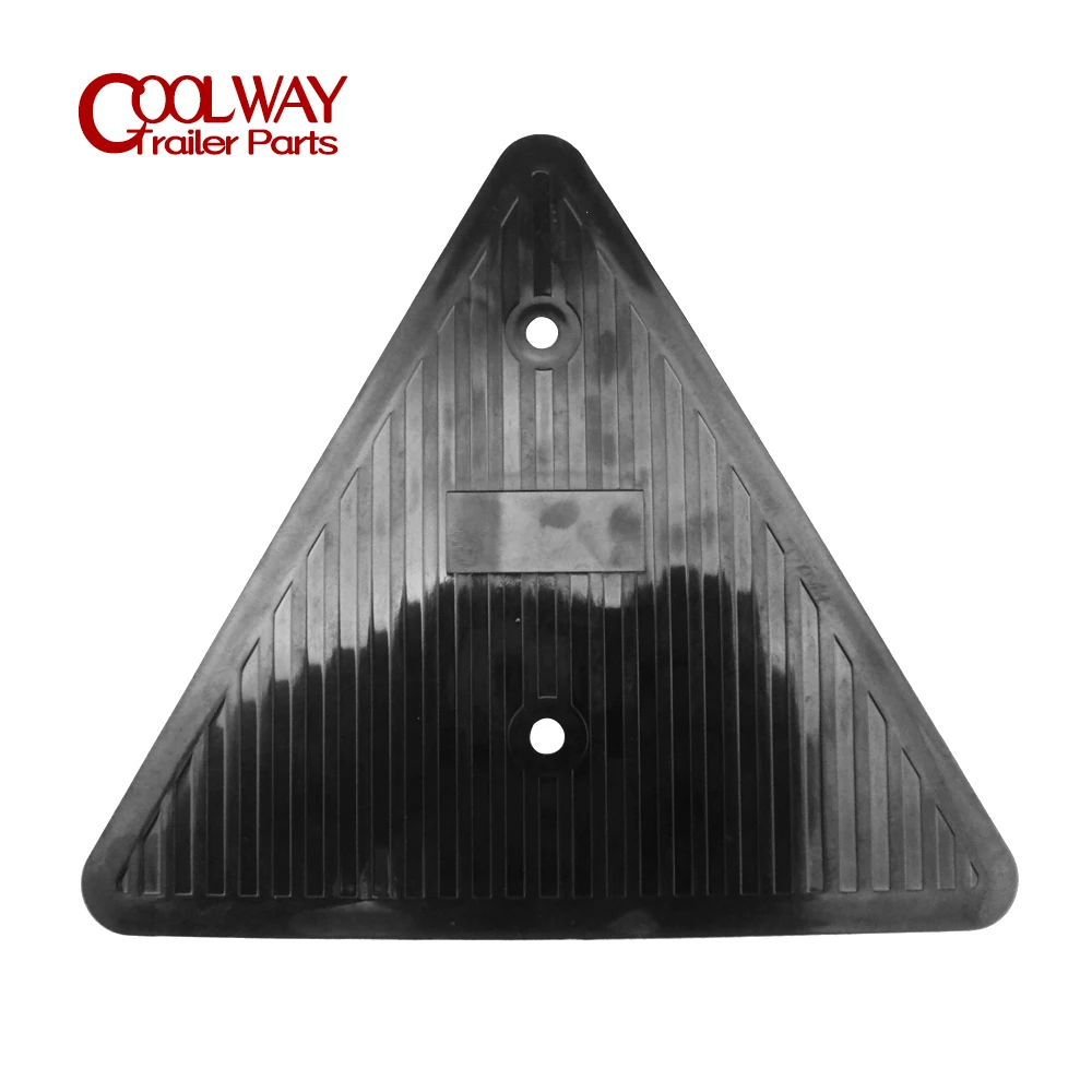 1 PCS High Brightness Triangle Red Reflector RV Caravan Camper Light Lamp Parts Essential Accessory for Vehicle