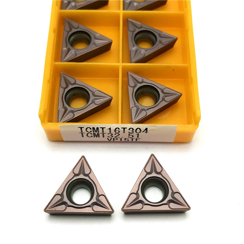 Imagem -02 - Ferramenta de Torneamento Externo Carbide Insert Ferramenta de Torno Cnc Ferramenta de Corte de Torneamento de Metal de Alta Qualidade Tcmt16t304 Tcmt16t308 Tcmt 16t304 08