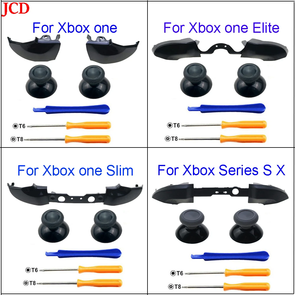 

JCD 1Set For Xbox One Series X S Elite Controller Replacement RB LB Bumper Trigger Buttons Game Accessories For Xbox One Control