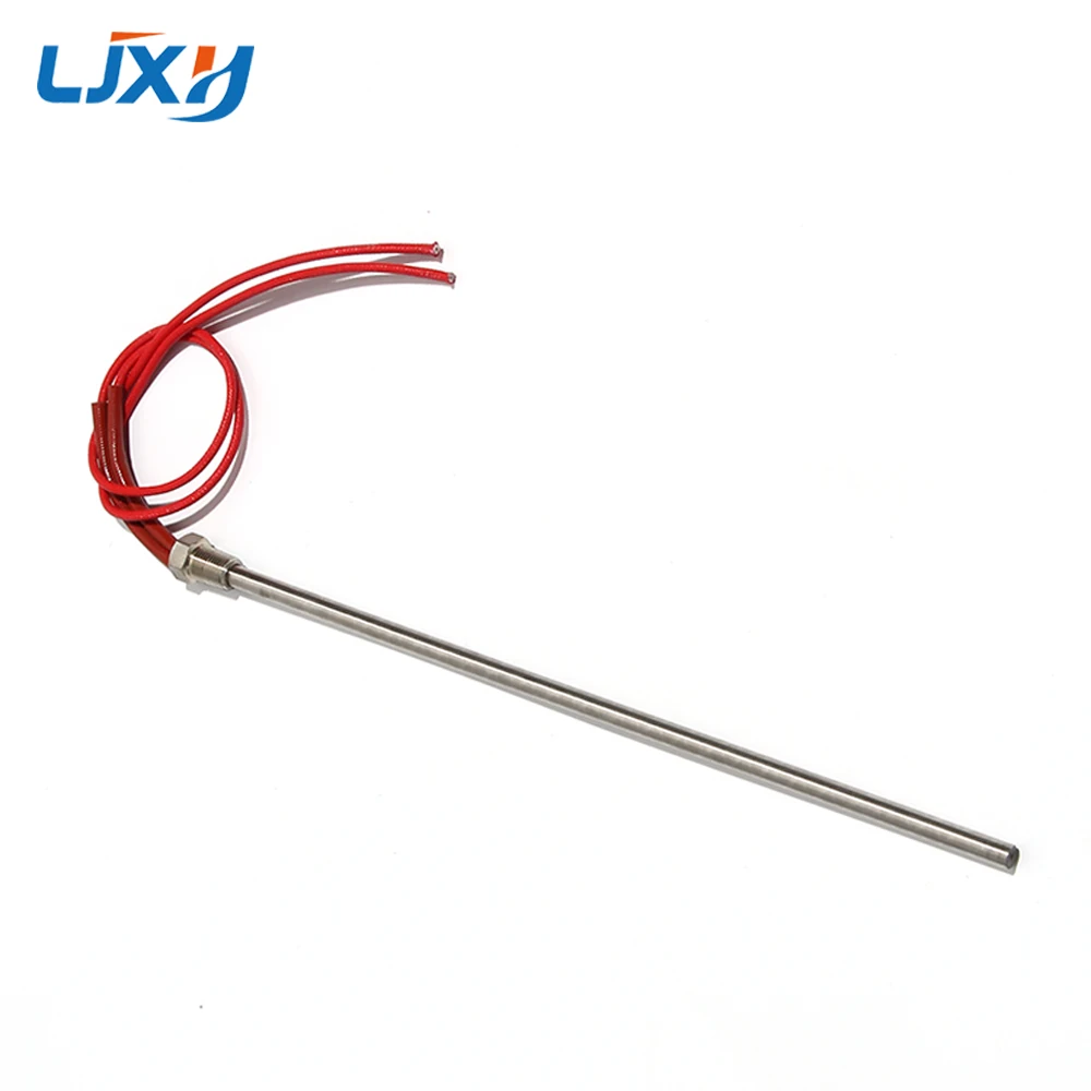 LJXH DN6/10mm Thread Cartridge Heater Heating Element 6x100/150/200/250/300mm Tube Size AC110V/220V/380V 201 Stainless Steel