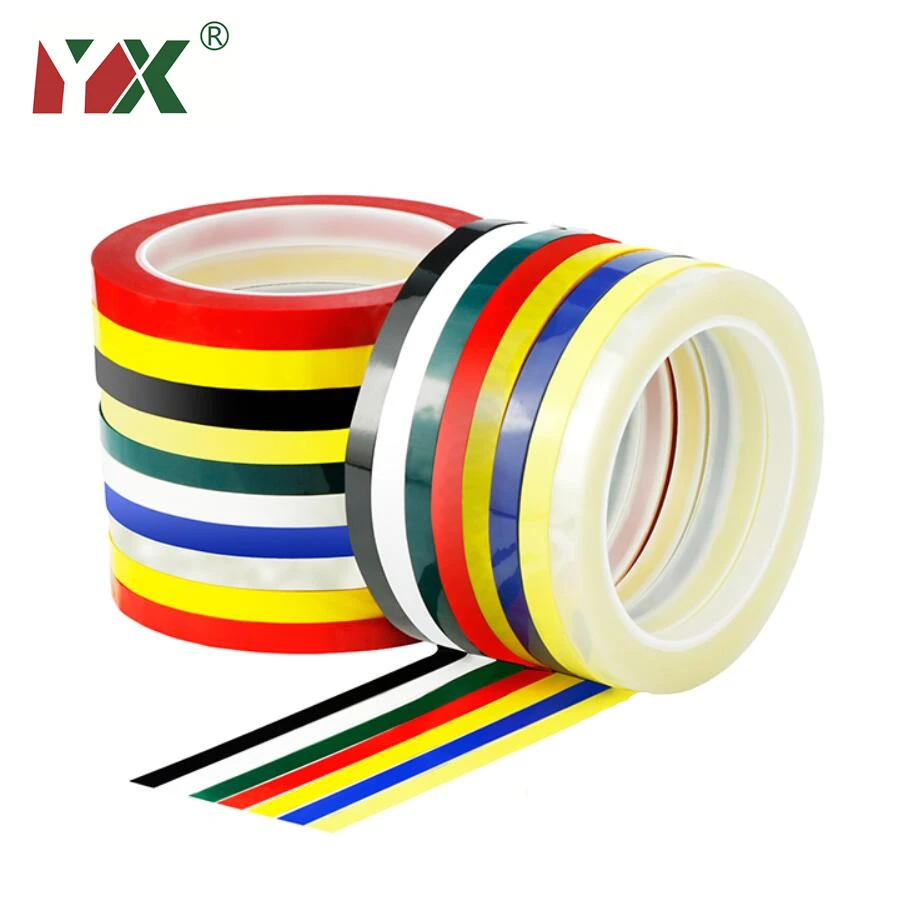 1PC Color Adhesive Insulation Mylar Tape High Temp Withstanding for Transformer Motor Electrical Wrapping 3mm/5mm/8mm