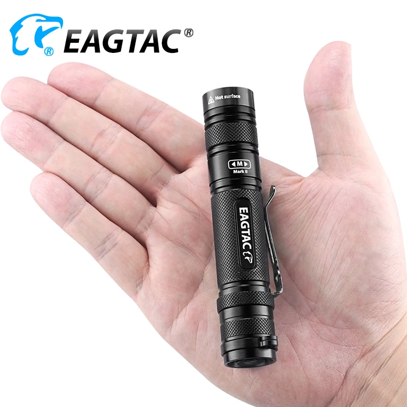 EAGTAC D25LC2 XM-L2 1480LM Nichia519A 4500K CRI93 SST20 4000K CR95 Flashlight Tactical Torch Portable Lamp Compact Lantern