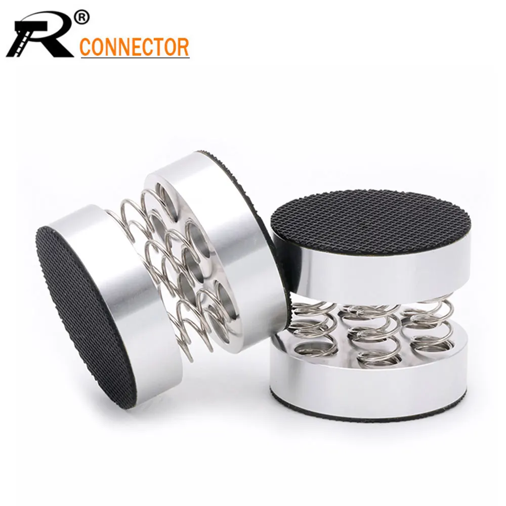 1pc 44x37mm Shock Spikes Spring Damping Pad HIFI Stand Feet Speaker CD Audiophile Audio Amplifier Foot Pad