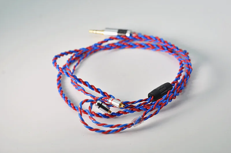 Apollo square core copper plated silver MMCX 0.78 2pin cm JVC cheranto blackbird headset upgrade cable view 4
