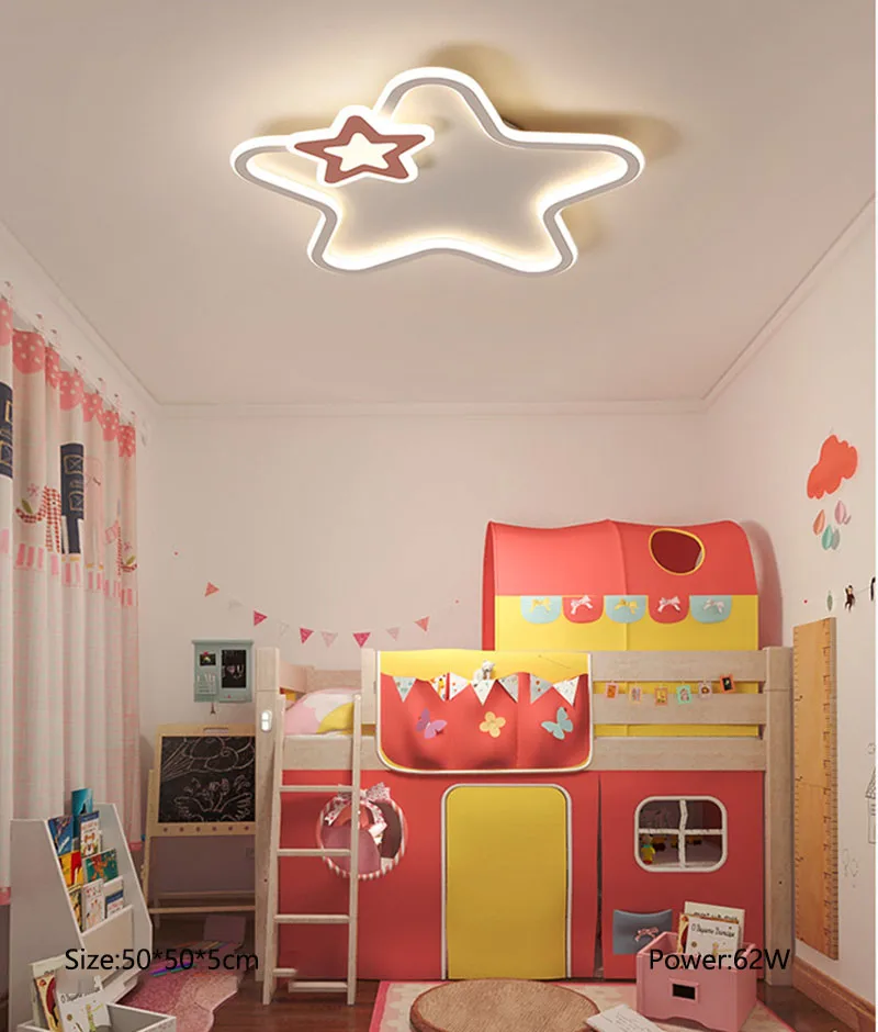 Bedroom LED Ceiling Lighting Children's Room Eye Protection Ceiling Light Living Room Study Dining Room Interior Decorative Lamp