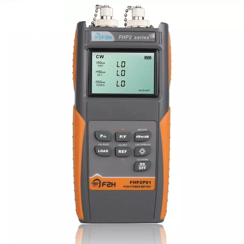 FHP2P01 PON Fiber Optic Power Meter 310/1490/1550nm FTTH FIber Optical Meter Tester mit