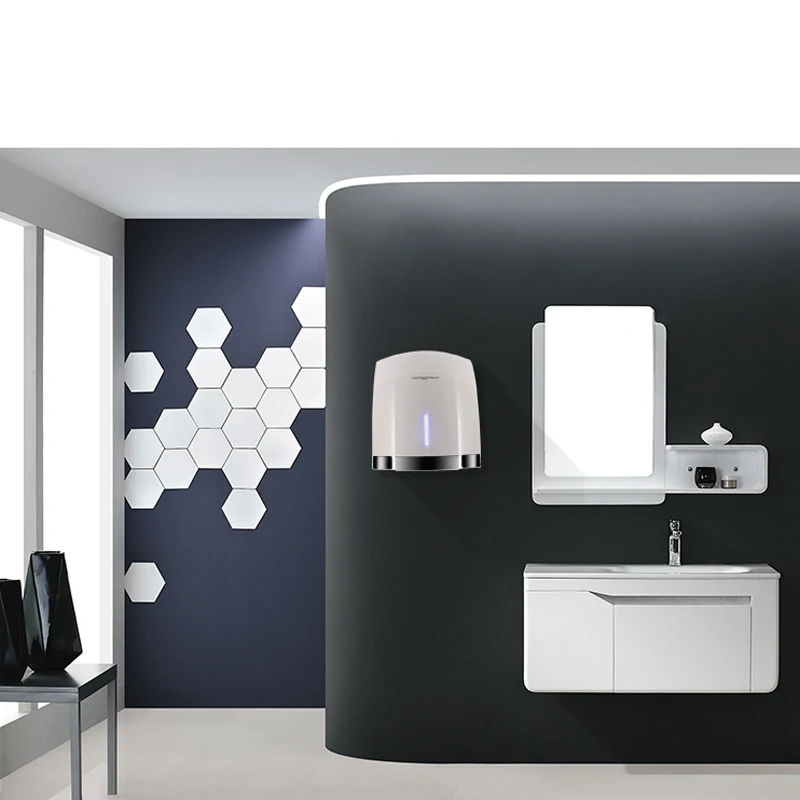 Asciugamani da 1800W a induzione automatica per uso domestico Hotel bagno stazione della metropolitana KTV asciugamani commerciali di tipo caldo e freddo RoHS