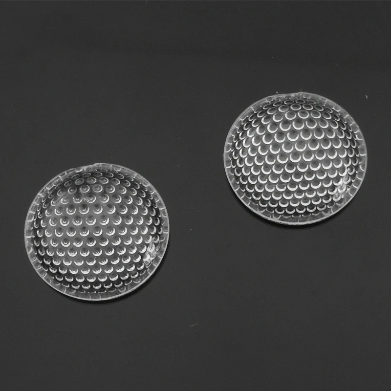 20 قطعة البصرية PMMA LED عدسة 23 مللي متر * 8 مللي متر بلانو محدب 60 درجة الاكريليك مكثف العدسات ل بقعة ضوء المصباح DIY بها بنفسك