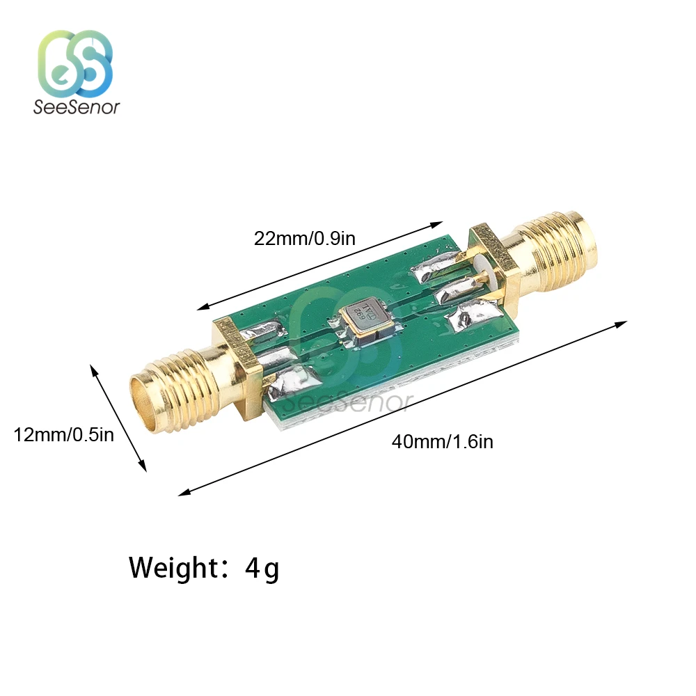 403MHz 433MHz 915MHz 1090MHz 1207MHz 1561MHz Mini Band Pass Filter BPF 403MHz Passive Filter Module SMA-K Female Interface