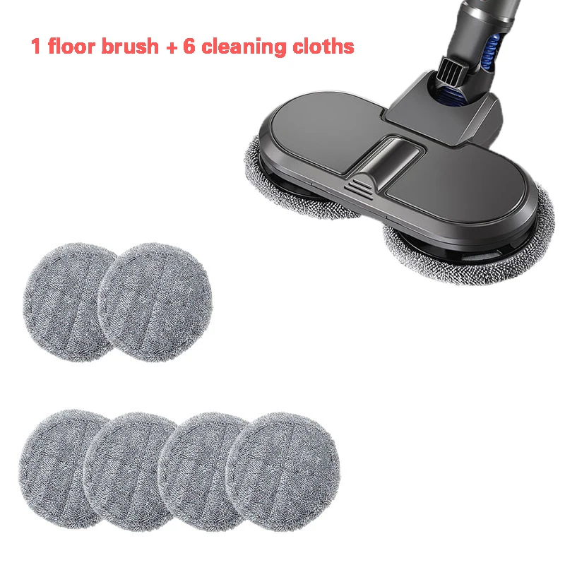 

Electric Mopping Brush + Vacuum Cleaner Cleaning Cloth for Dyson V7 V8 V10 V11 Replaceable Parts