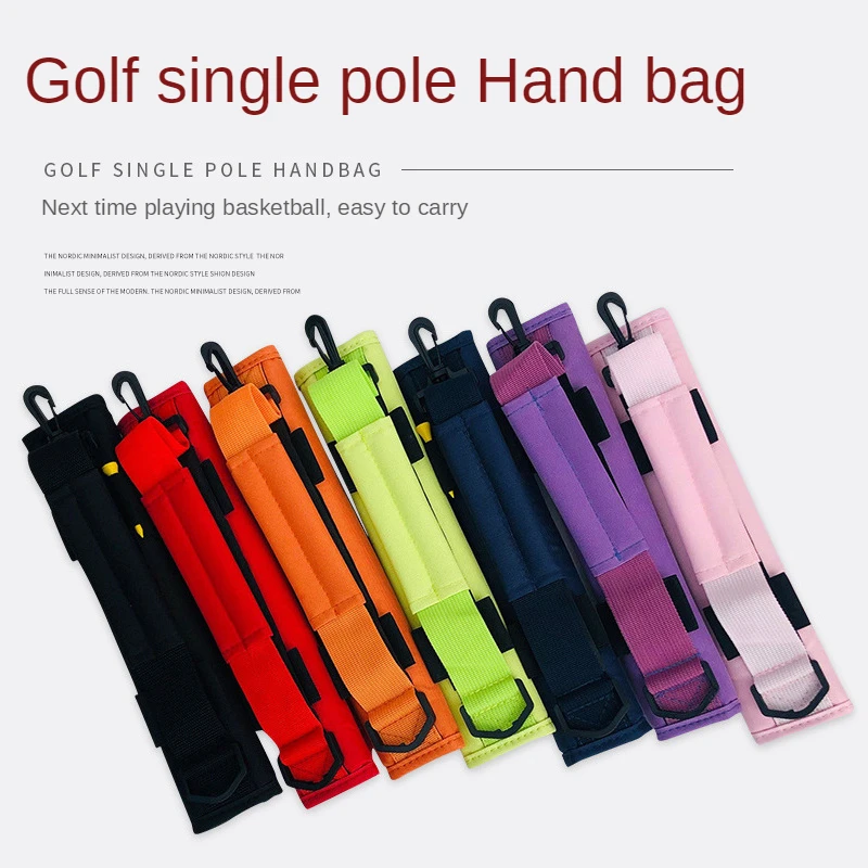 

New Golf Club Nylon Carrying Case MiniPortable Carry Driving Range Travel Bag Golf Training Case with Adjustable Shoulder Straps