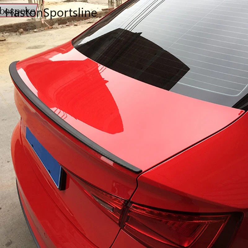 

A3 Sedan Modified S3 Style Carbon Fiber Rear Trunk Luggage Compartment Spoiler Car Wing for Audi A3 2014 2015 2016