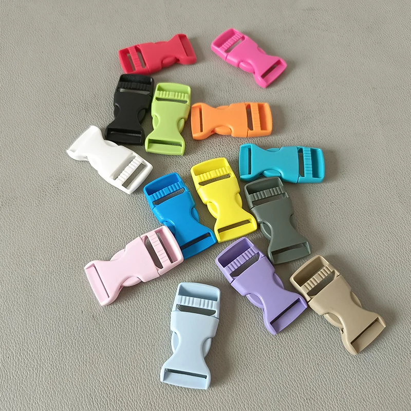 50Pcs/Lot 20mm Webbing Plastic Release Buckle For Bag Handbag Belt Straps Backpack Sewing Garment DIY Accessories High Quality