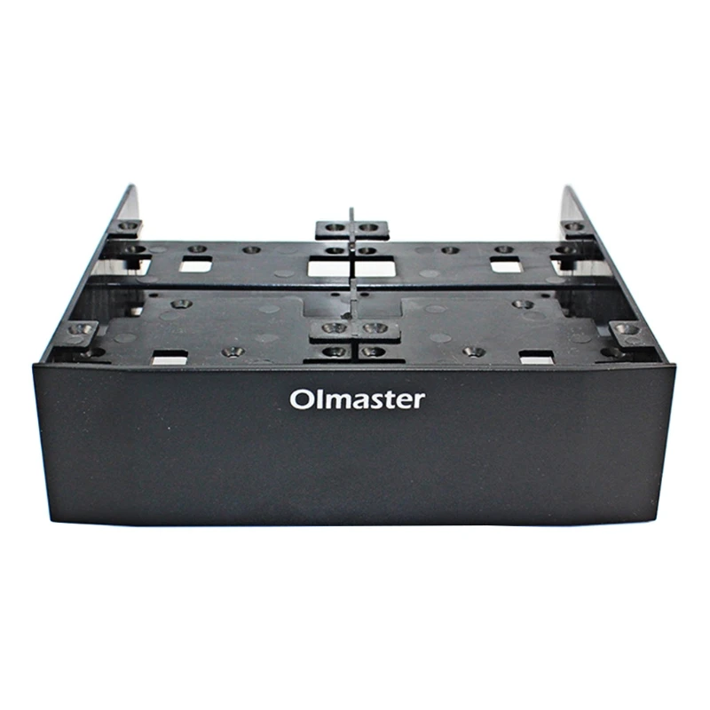 Q1JF Olmaster MR-8802 HDD Conversion Rack Bracket Standard 5.25 Inch Device to 3.5In or for 6 x2.5'' SSD Multi-Functional