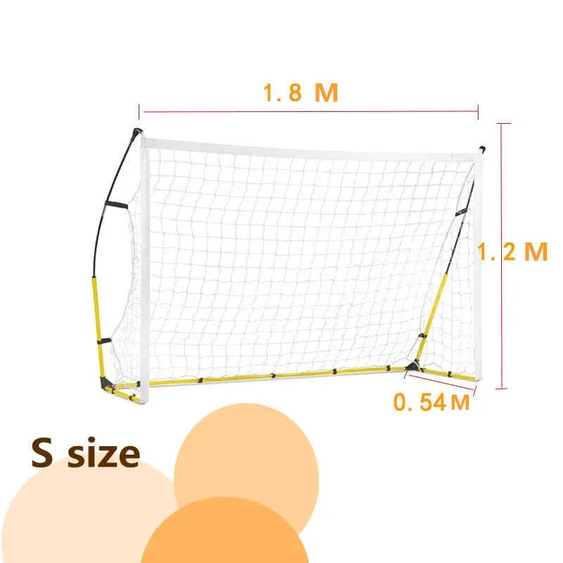 

Portable Folding Football Goal Outdoor Adults Kid Soccer Sport Exercise Net Professional Football Training Equipment Accessories