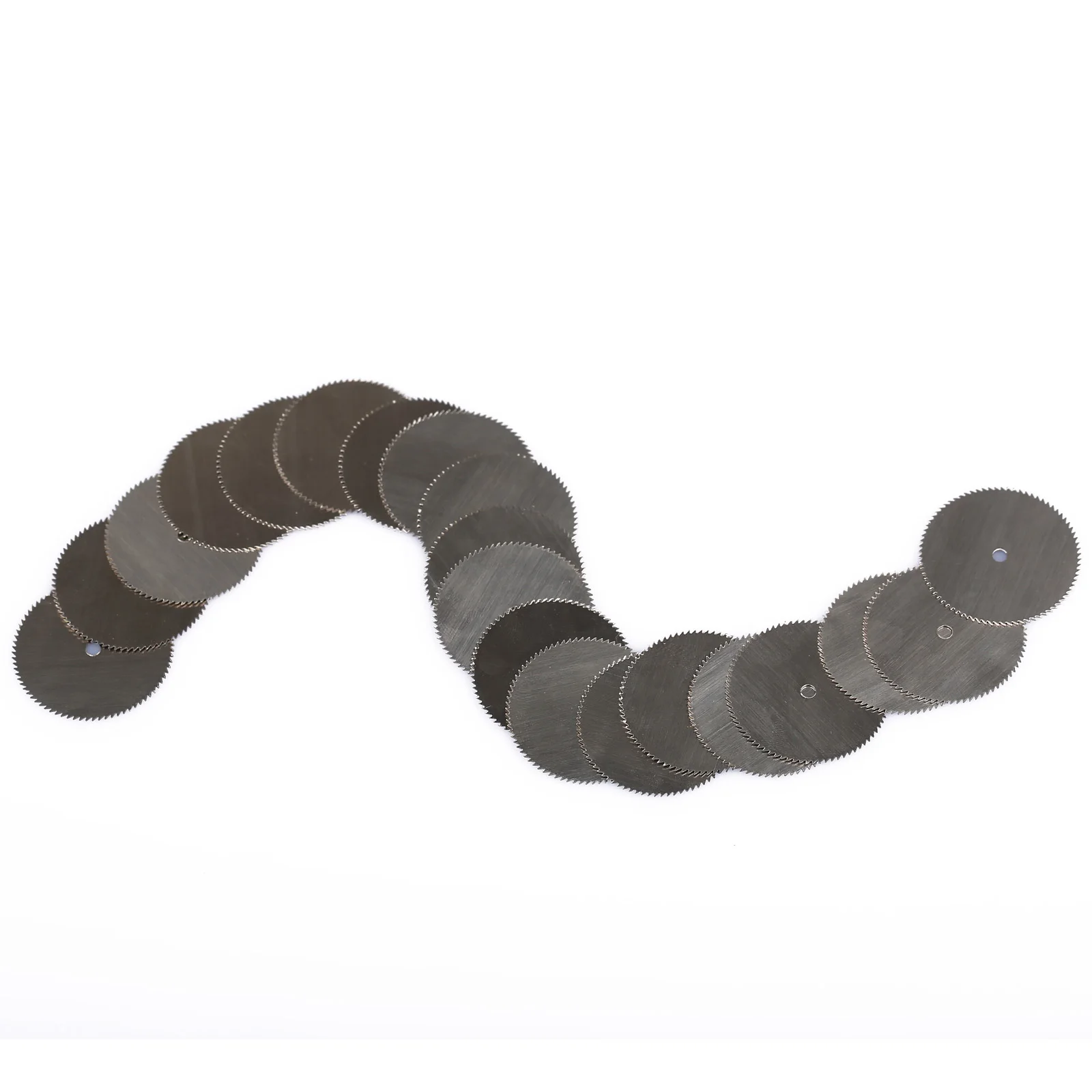 DRELD-Mini taladro HSS de 25mm, hojas de sierra Circular, discos de corte para herramienta rotativa Dremel, accesorios para herramientas eléctricas de corte de madera, 20 unidades