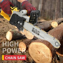 220V Electric Chain Saw High-power 3200W Electric Saw Handheld Logging Saw Chain cutter Cross-cut saw Multi-function Plug-in