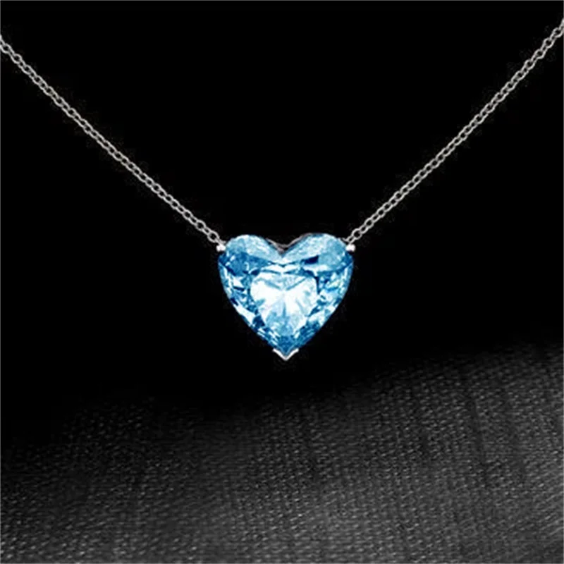 CAOSHI Temperament Lady Wedding Necklaces with Brilliant Crystal Trendy Women Engagement Accessories All Match Trend Jewelry