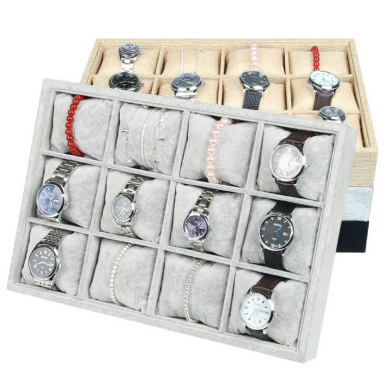 Organizer Storage tray  Selling Watch Jewelry Disply Jewellery Necklace Ring Earring Holder Or man Bracelets Jewelry Tray Series