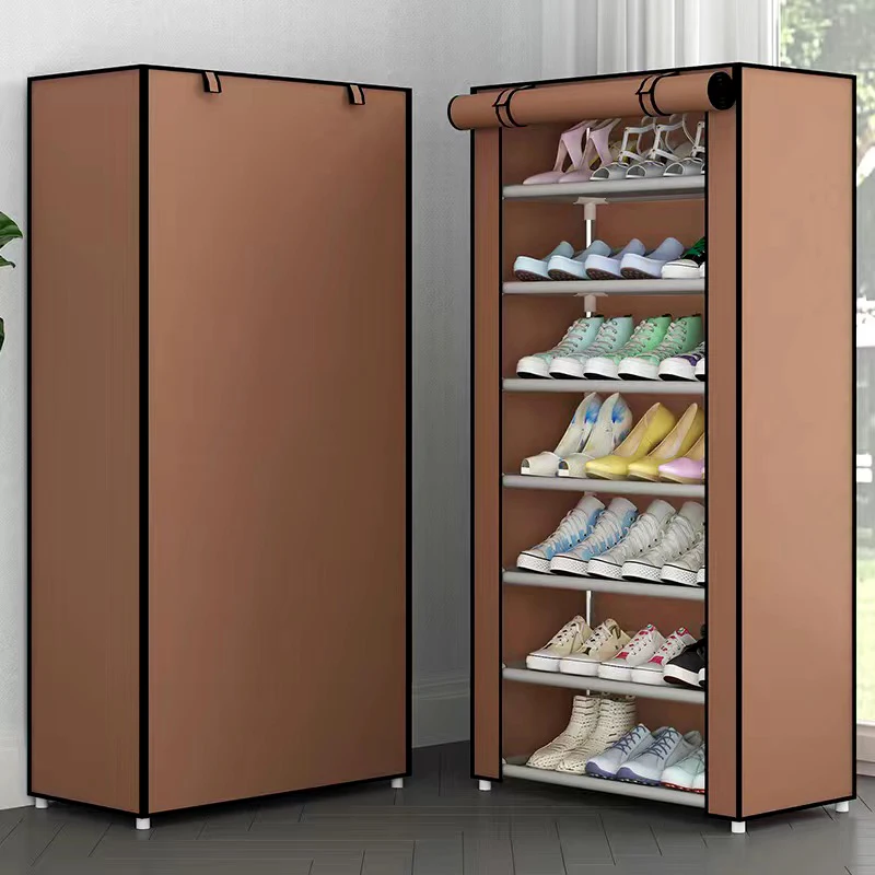 Multilayer Shoe Rack Easy assmble Shoes Storage Closet Organizer Home Dorm Room Furniture Space saving Nonwoven Shoe Cabinets