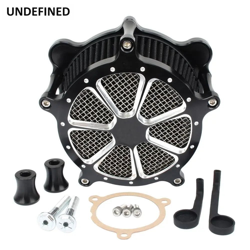 Air Filter Motorcycle CNC Venturi Cut Air Cleaner For Harley Touring Electra Glide Road King FLH FLT 17-2020 Softail FXST FLST