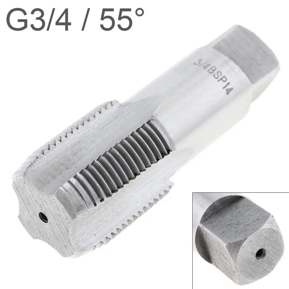 Grifo de rosca G1/2 G1/4 G1/8 G3 G3/4, acero de alta velocidad de 55 grados, placa de tubería de ataque G, herramienta de roscado manual, máquina de