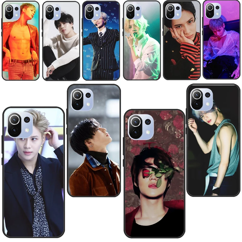 KPOP SHINee Taemin For POCO X3 Pro F2 F3 M3 Case For Xiaomi Mi 11 Pro 10T 9T Mi 9 A3 Note 10 Lite Back Cover