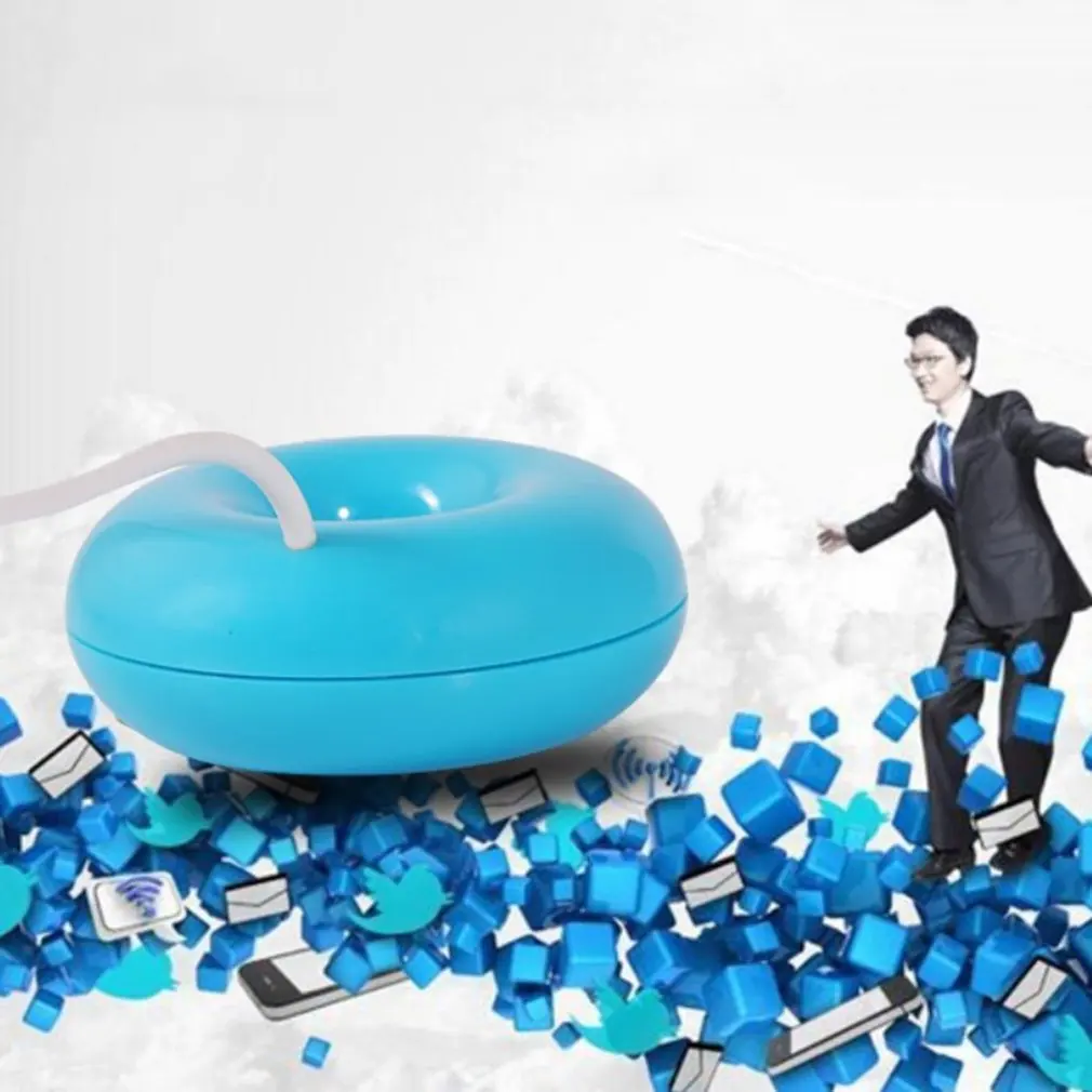 미니 휴대용 도너츠 음이온 가습기 USB 공기 가습기 정수기 가정용 아로마 디퓨저 스팀