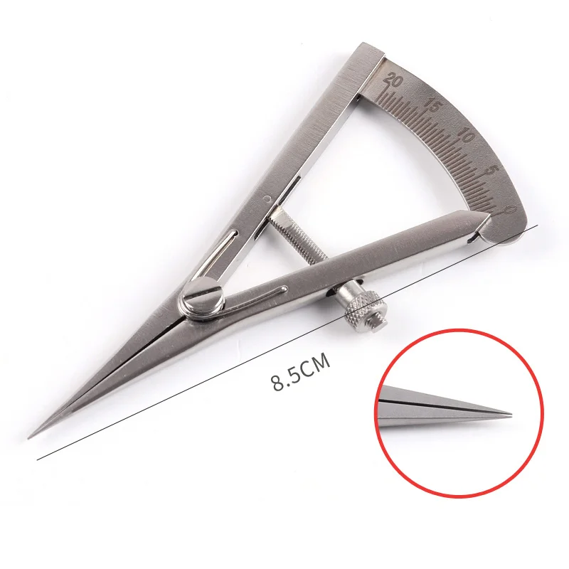 1pcs Castroviejo Calipers Eyelid Caliper Dental Surgical Instrument Ophthalmic Instrument