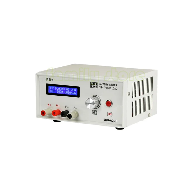 high-quality Discharge Meter 20A,EBD-A20H Battery Capacity Tester Electronic Load Power Tester