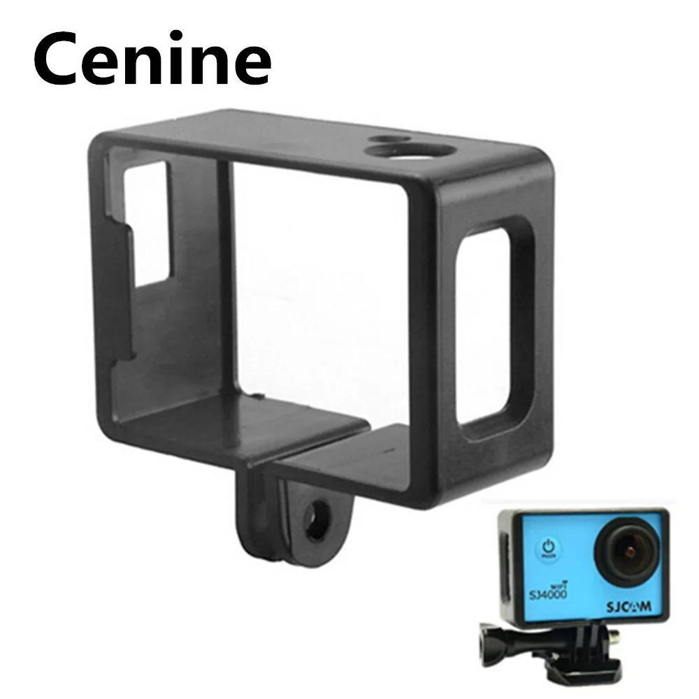 อุปกรณ์เสริม Sj4000เคสกรอบพลาสติกสำหรับ SJCAM Sj4000 Sj6000กรอบป้องกันขอบสำหรับ SJCAM 4000กล้องกีฬาแอคชั่น Wi-Fi