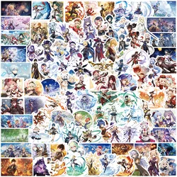 10/30/50/100PCS Genshin Impact Open World Game Anime Stickers DIY Skateboard Phone Laptop Guitar Luggage Kid Cartoon Sticker Toy