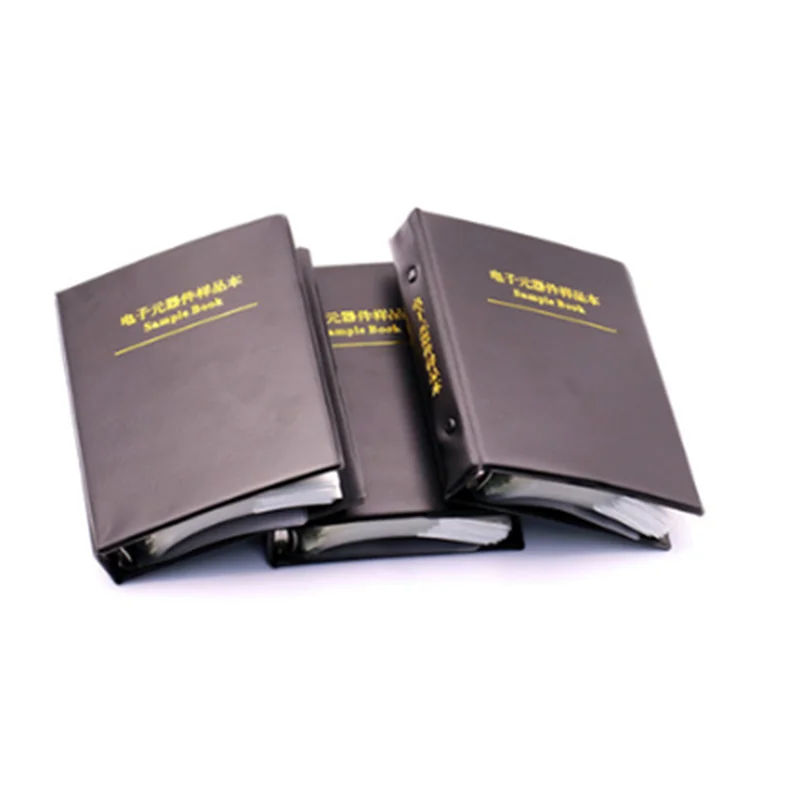 抵抗器コンデンサーインダクタic smdコンポーネント0402/0603/0805/1206電子部品の空のサンプルブック15空白ページ