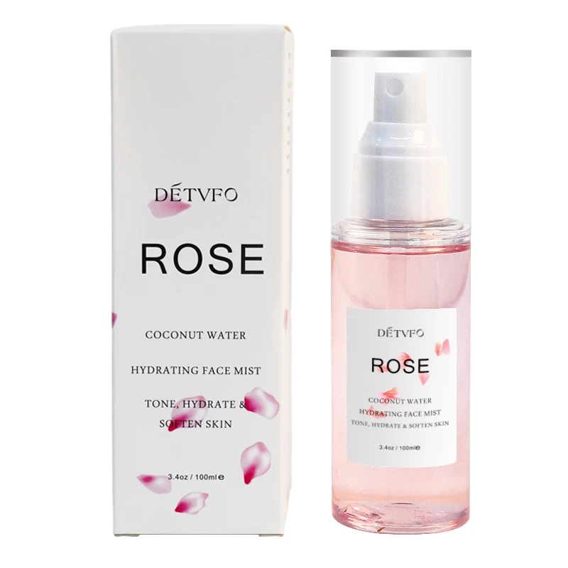 Professional Skin Care Fresh Facial Mist for Glowing Skin No Dyes or Alcohol Pure Bulk Rose Water