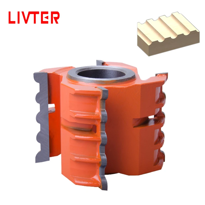 

LIVTER 120mm Wood Shaper Cutter Grooving Blade Door Frame Decoration Knives