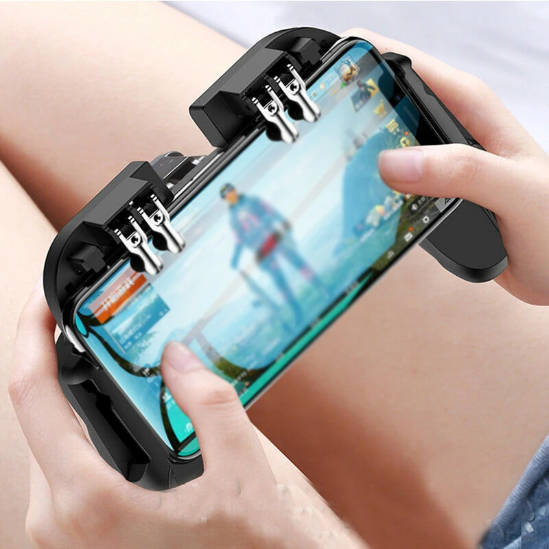 H9 Portable Integrated Multi-Function Cooling Mobile Gamepad Battery Power Supply for IOS/Android Six Finger Pubg Controller