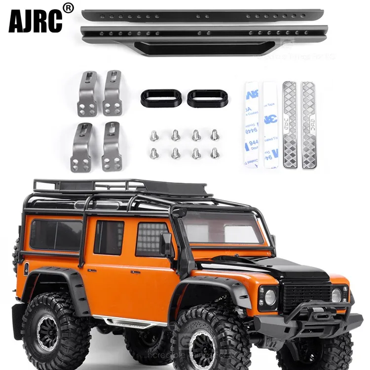 

Universal Metal Side Bumper Pedal For 1/10 RC Crawler Car TRX4 Defender Bronco Ranger TACTICAL UNIT #8219 TRX-4