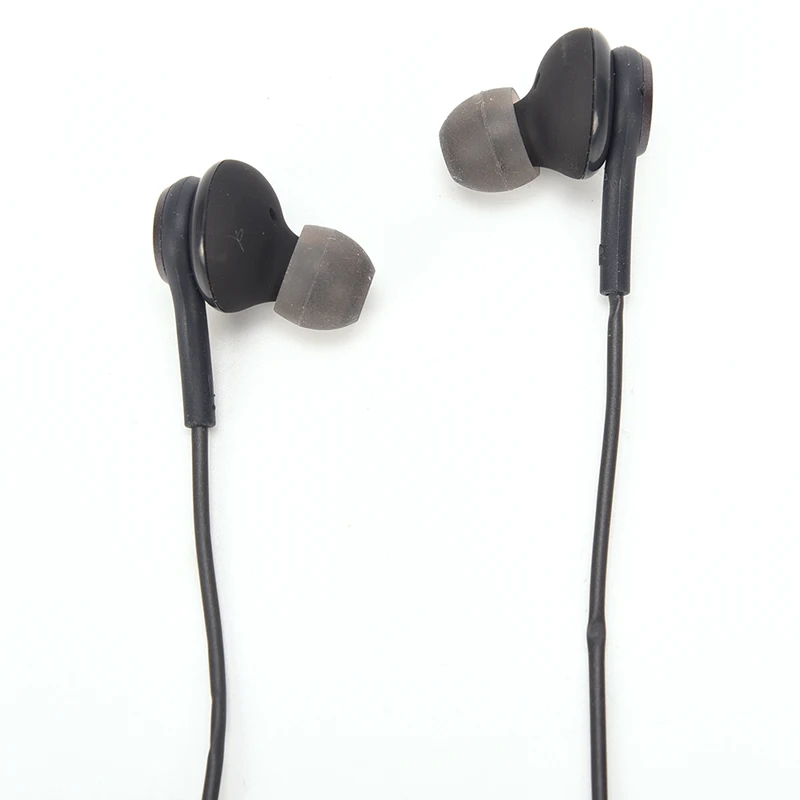 3.5mm With Mic Super Bass Music In Ear Stereo Earphone Earbuds 1.2m Black Earphone For Samsung