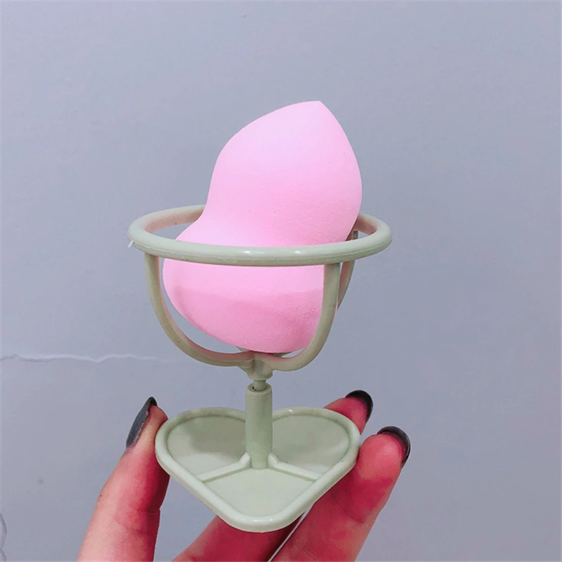 Multi-color Makeup Beauty Egg Powder Puff Sponge Display Stand Drying Holder Rack Cosmetic Sponge Puff Holder Storage Bracket