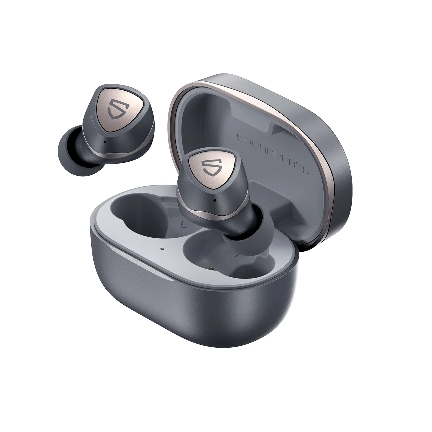 Soundpeats Sonic Wireless Earphones Bluetooth 5.2 QCC3040 Chipset APTX-adaptive CVC 8.0 Noise Reduction Earbuds 45H Play time