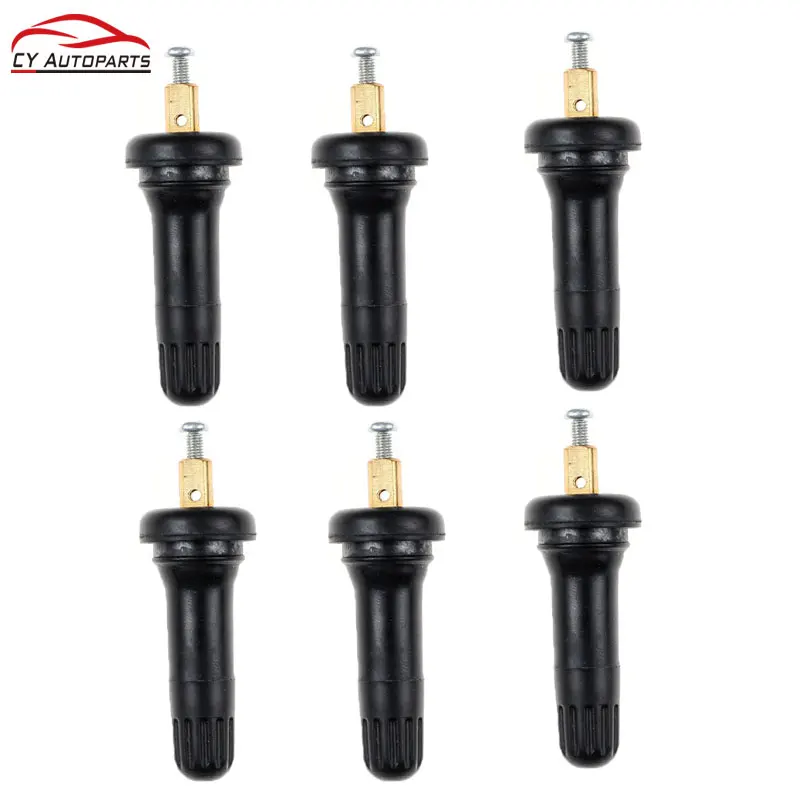 

6PCS TPMS Tire Valves Tire Pressure Monitoring System Stem For Buick Regal Lacrosse Alloy Tubeless Valve For 52933-C1100